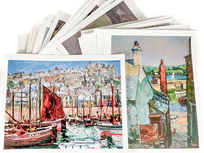 Lot 160 - Forty-five prints by artists including Newlyn School