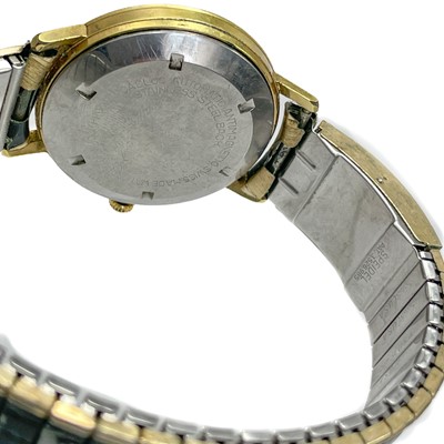 Lot 111 - Three vintage gentleman's gold-plated mechanical wristwatches.