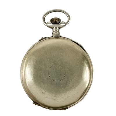 Lot 64 - Four crown wind pocket watches for spares and repairs.