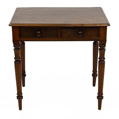 Lot 660 - A Victorian mahogany side table.