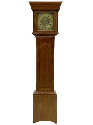 Lot 328 - An eight-day longcase clock movement by Richard Wills, Truro.