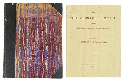 Lot 103 - The Visitations Of Cornwall