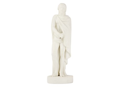 Lot 416 - A Victorian Parian ecclesiastical figure.