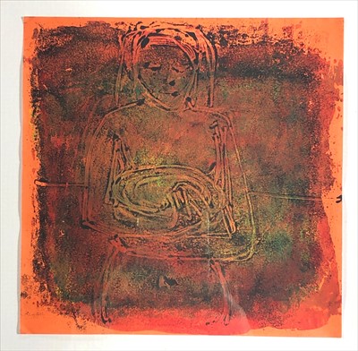 Lot 653 - Michael REES (b.1962) Woman Mixed media on...