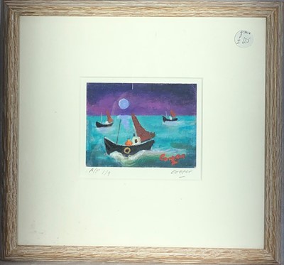 Lot 651 - William COOPER (b.1923) 'Blue Moonlight'...