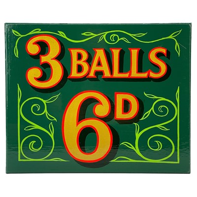 Lot 232 - 3 Balls 6d.