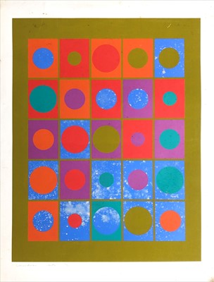 Lot 663 - Bob Crossley, 'Variations Ochre' Limited...