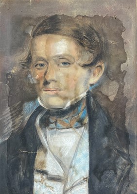 Lot 128 - A 19th Century portrait of a well-attired gentleman