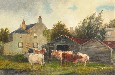 Lot 124 - A 19th Century Farmyard View