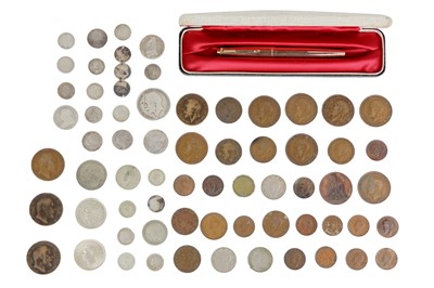 Lot 7 - GB coinage / Parker Pen including silver