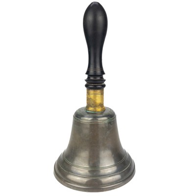 Lot 305 - A Victorian handbell.