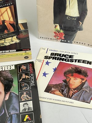 Lot 140 - Bruce Springsteen; Books and tour programme.