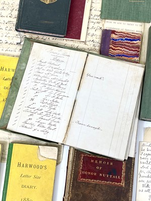 Lot 313 - Fowke family interest, diaries and ephemera.