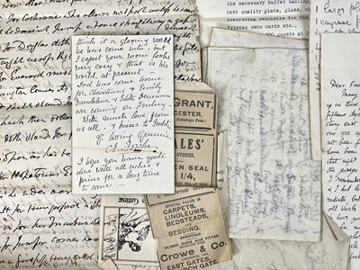 Lot 313 - Fowke family interest, diaries and ephemera.