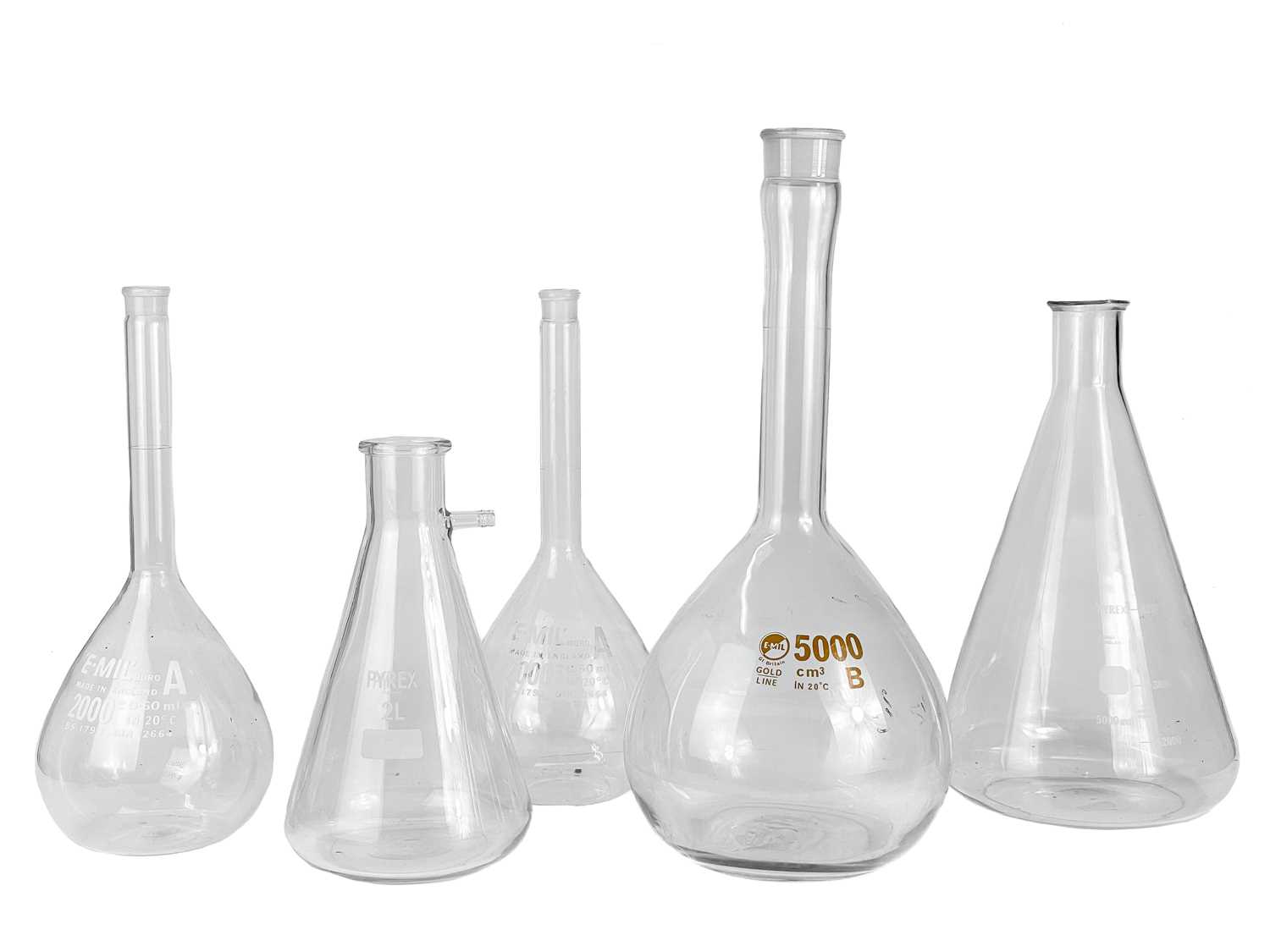 Lot 537 - Laboratory glassware.