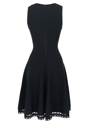 Lot 3 - An Alaia Paris black mini dress.