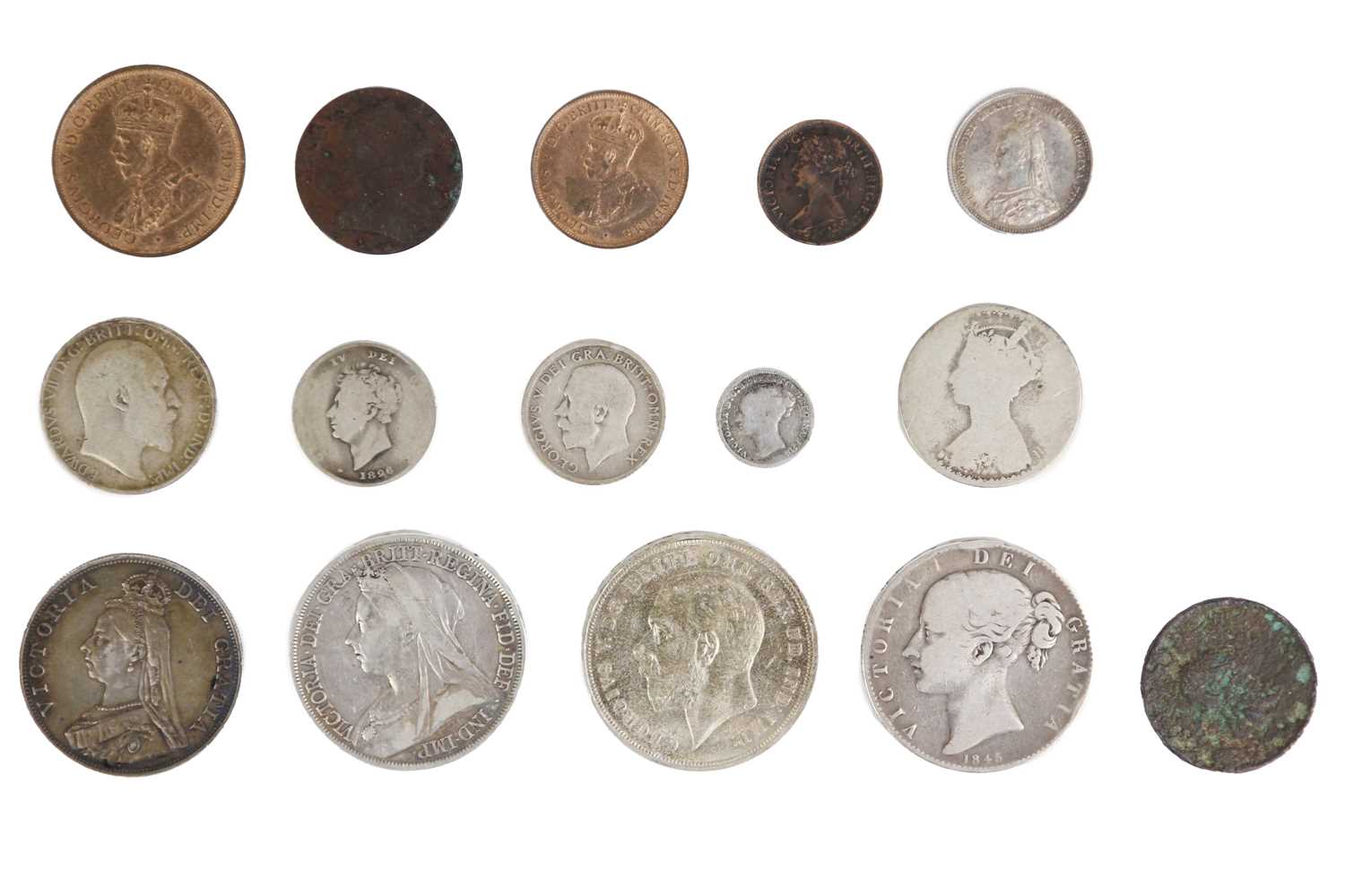 Lot 11 - GB silver coinage etc.