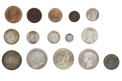 Lot 11 - GB silver coinage etc.