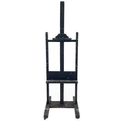 Lot 192 - John Miller's early easel as used by him in...