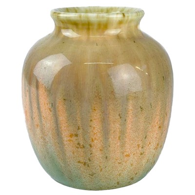 Lot 478 - A Ruskin pottery ovoid vase.