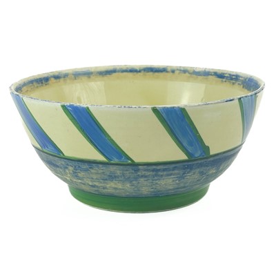 Lot 551 - An early Clarice Cliff Bizarre Newport Pottery bowl.