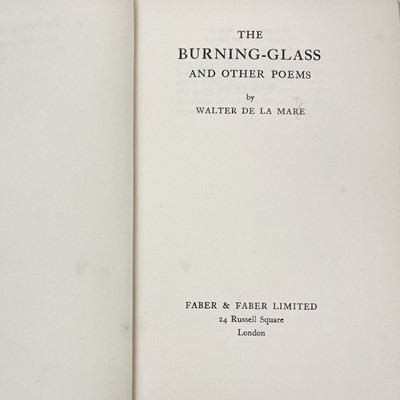 Lot 365 - Poetry interest