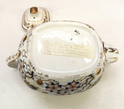 Lot 541 - A Ridgway porcelain teapot and cover.