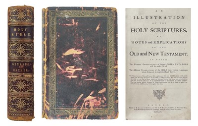 Lot 578 - (Holy Bible) 1756