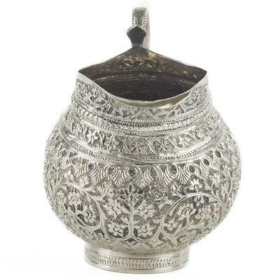 Lot 67 - An Indian silver jug, circa 1900.