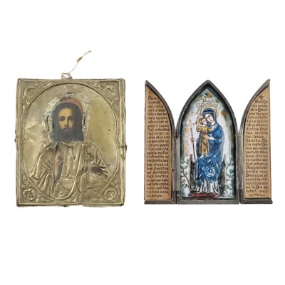 Lot 286 - An orthodox icon.