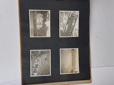 Lot 1050 - K.M. Fardell, photograph album, China Station, 1913-1914.