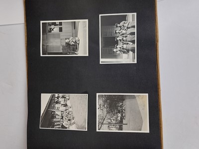 Lot 1050 - K.M. Fardell, photograph album, China Station, 1913-1914.