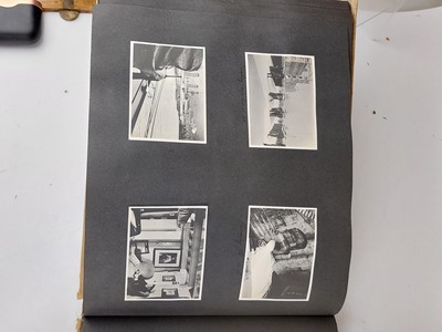 Lot 1050 - K.M. Fardell, photograph album, China Station, 1913-1914.