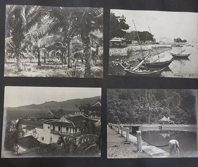 Lot 1050 - K.M. Fardell, photograph album, China Station, 1913-1914.