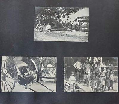 Lot 1050 - K.M. Fardell, photograph album, China Station, 1913-1914.