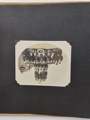 Lot 1050 - K.M. Fardell, photograph album, China Station, 1913-1914.