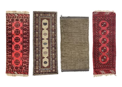Lot 303 - Two Afghan rugs, mid-late 20th century.
