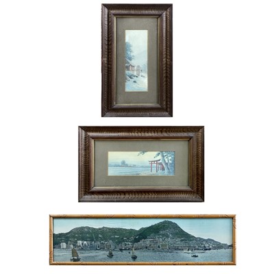 Lot 1131 - Two Chinese watercolours, early 20th century.