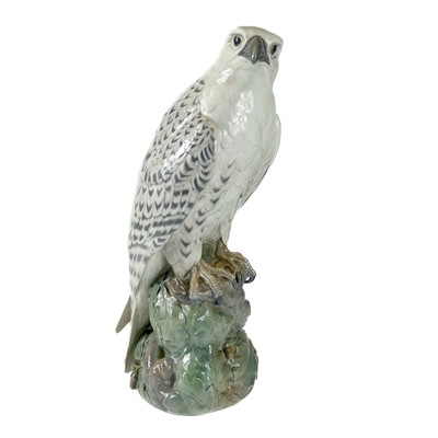 Lot 586 - A Royal Copenhagen porcelain figure of an Icelandic Falcon