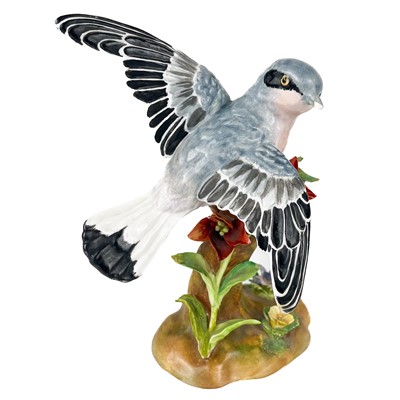 Lot 457 - A collection of six hand painted ceramic birds.
