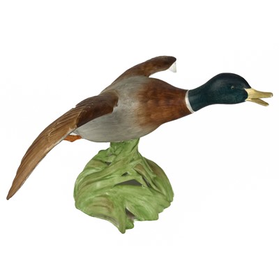 Lot 457 - A collection of six hand painted ceramic birds.