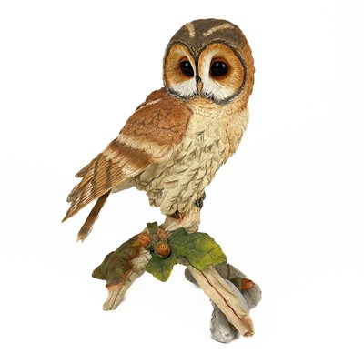 Lot 512 - A collection of hand painted ceramic birds.