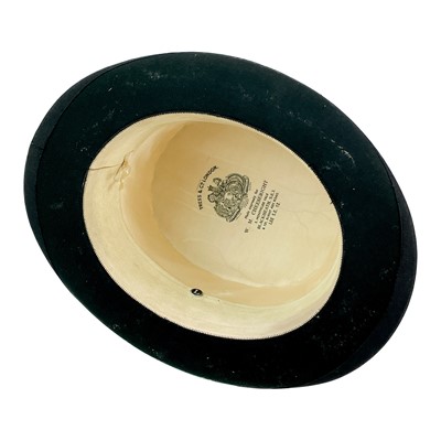 Lot 47 - A Tress & Co silk top hat.