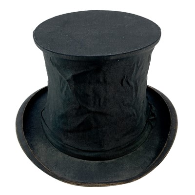 Lot 47 - A Tress & Co silk top hat.