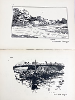 Lot 280 - Modern Pen Drawings: European and American,...