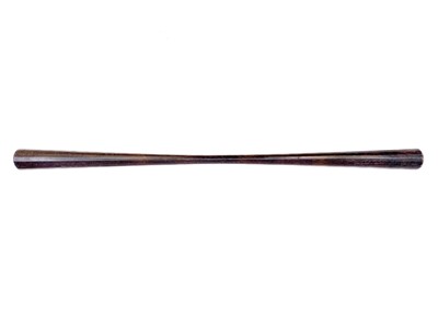 Lot 280 - An unusual hardwood ceremonial staff or pounder.