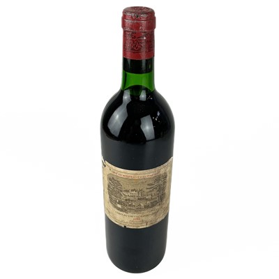 Lot 263 - A bottle of Chateau Lafite Rothschild Pauillac 1980.