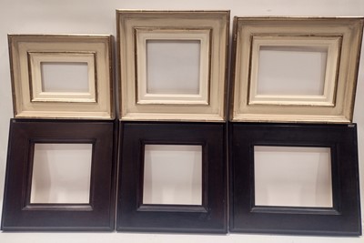 Lot 293 - Six picture frames of composite construction.