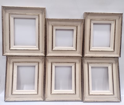 Lot 295 - Six picture frames of composite construction.