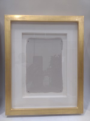 Lot 296 - Six glazed picture frames of composite construction.